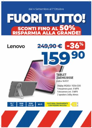 TABLET LENOVO ZAFR0399SE